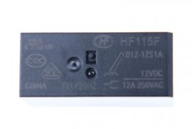 Hongfa Pcb Relay To 12v - 12vdc 12a-250vac Relais 1 Wechsler - HF115F/12-1ZS1A