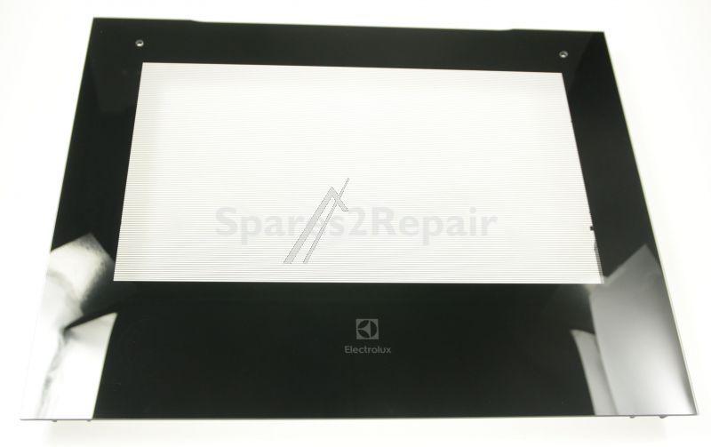 Oven outer Door - 140144772062 Door Black electrolux 596x466 [Electrolux Aeg]