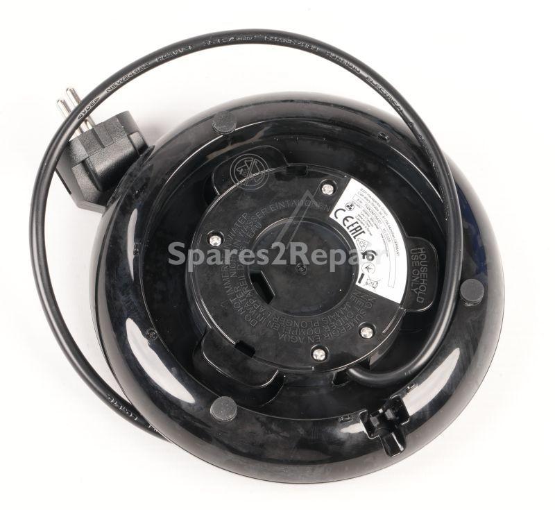 Mains Power Lead - 12040724 Base Black [Bosch Siemens]