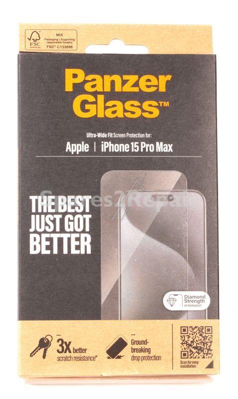 Panzerglass Display Protective Film - 2828 Panzerglass Screen Protector Iphone 15 Pro Max | Ultra-wide Fit