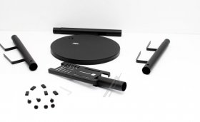 Superior Supports - Supsvb001 Universal Vacuum Cleaner Stand Compatible With Many Stick Vacuums
