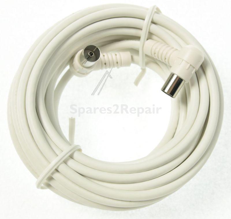 Axing Aerial Connecting Cable - Bak 753-00 Anschlusskabel Iec Winkelstecker Winkelkupplung