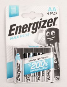 Energizer Aa - Battery - Lr06 E303321803 Max Plus Mignon (aa) Chp 4 Pieces