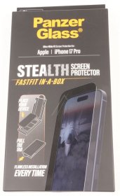 Panzerglass Display Protective Film - Pg69356 Panzerglass Screen Protector W Black Frame Iphone 17 Pro | Ultra-wide Fit W Fastfit In-a-box