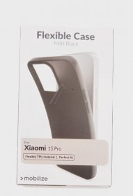 Mobilize Leather Bag Gsm - 80237 Mobilize Rubber Gelly Case Xiaomi 15 Pro Matte Black