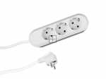 Bachmann Three-way Trailing Socket - 387 272 Smart 3-way Power Strip 5m White
