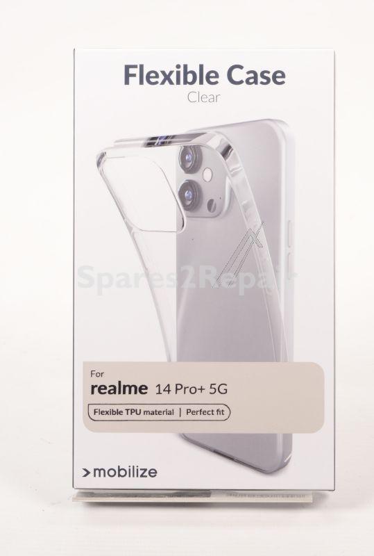 Mobilize Leather Bag Gsm - 80806 Mobilize Gelly Case Realme 14 Pro+ 5g Transparent