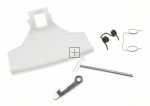 Handle - 4055246955 Door Handle Kit White 7801 [Electrolux Aeg]