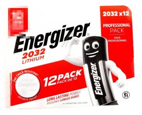 Energizer 3.0v Button Cell Battery - Cr2032 E304263600 Energizer Special Battery - Lithium Cr-type 2032 Bp 12 Pieces