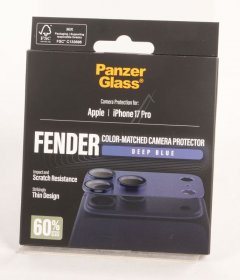 Panzerglass Display Protective Film - Pg79739 Fender Camera Protector Deep Blue Iphone 17 Pro