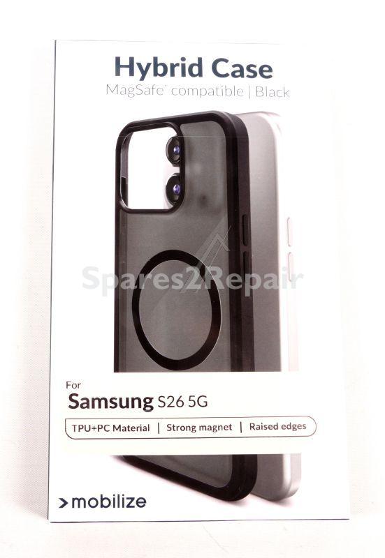 Mobilize Leather Bag Gsm - 81523 Mobilize Magsafe Compatible Hybrid Case Samsung Galaxy S26 5g Black