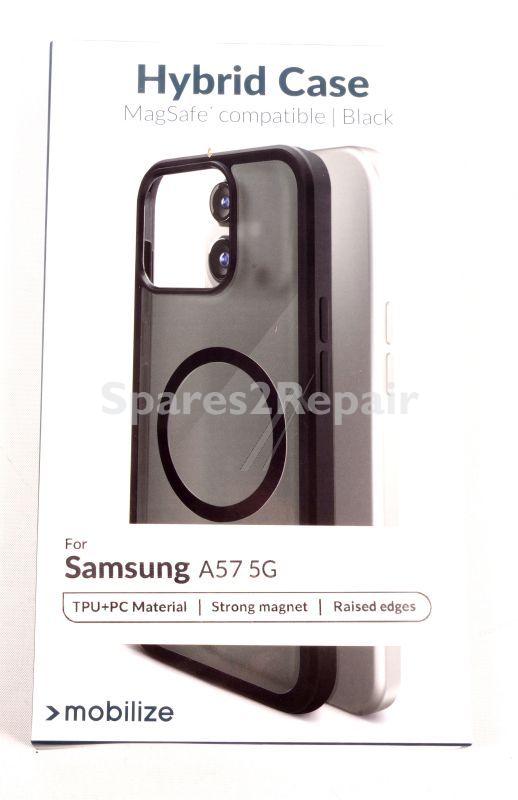 Mobilize Leather Bag Gsm - 81897 Mobilize Magsafe-compatible Hybrid Case Samsung Galaxy A57 5g Black