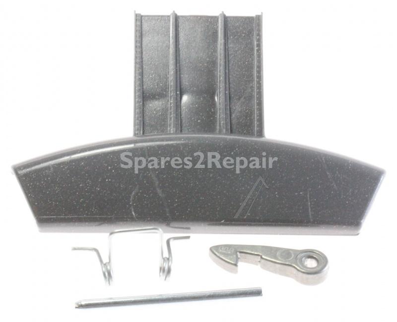 Washing Machine And Tumble Dryer Door Handles - C00274867 482000031245 Door Handle Kit - Graphite Hot-ari Rad [Whirlpool Indesit]
