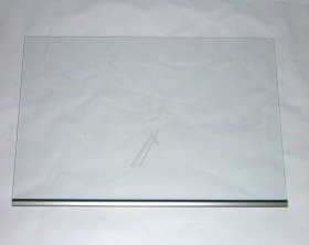 Glass Panel - C00432170 480132101131 Crisper Cover Dark Si Plastic Profile [Whirlpool Indesit]