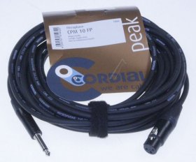 Cordial Neutrik Jack Plug/xlr-socket - Xlr Kupplung - Ks 6,3mm Mono, Mit Neutrik Stecker, 10m