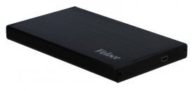 Hard Drive Enclosure 2,5" - Gd-25612 Hard Disk Case, Usb3.0-sataii, Bk