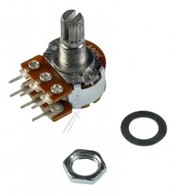 Sr Passives Stereo Carbon Pot Log - 50k-0 063w R16148-1b-2-a50k Stereo Potentiometer Ø=6mm Rohs-compliant
