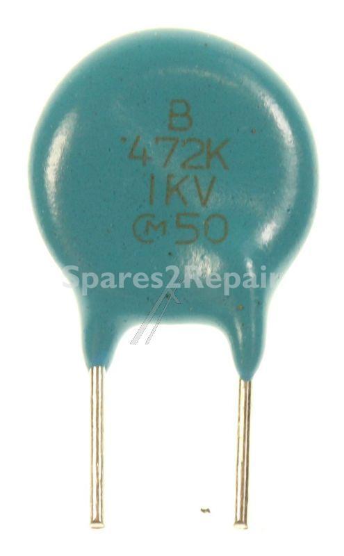 Jvc Ceramic Disc Capacitors - Qcz0212-472 0 0047µf-1kv