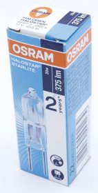 Osram Halogen Lamp - Gy6.35 Halogen Stick Socket Lamp,no Reflector, Gy6.35, 20 W, 12 V