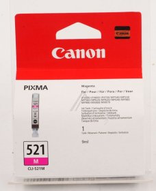 Canon Cartridge - Cli-521m 2935b001 Ink Cartridge Magenta 9ml