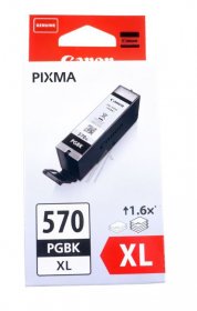 Canon Cartridge - Pgi-570pgbk Xl 0318c001 Cartridge Black 22ml