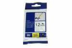 Brother Colour Cartridge - Tze-fx231 Tape Cassette Black On White 12mm 8m