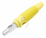 Banana Plug - BÜla20k Banana Plug Yellow Hirschmann