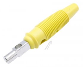Banana Plug - BÜla20k Banana Plug Yellow Hirschmann