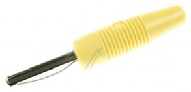 Banana Plug - Von20 Bananenstecker Schraubbar Gelb