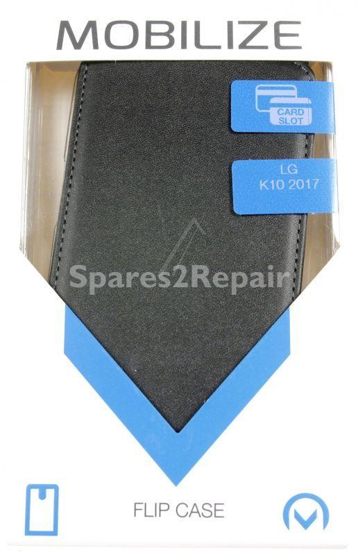 Mobilize Leather Bag Gsm - 23159 Mobilize Classic Gelly Flip Case Lg K10 2017 Black