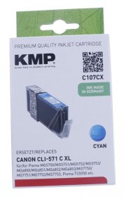 Kmp Cartridge - 1569 0003 C107cx Ink Cartridge Cyan 11ml