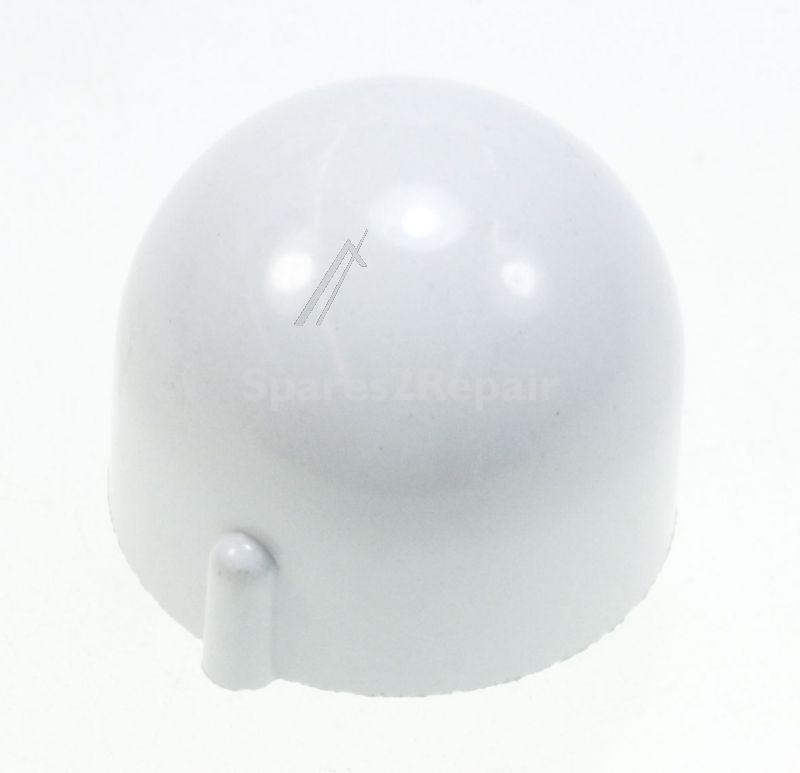 Button - C00076878 482000027395 Knob White Scholtes [Whirlpool Indesit]