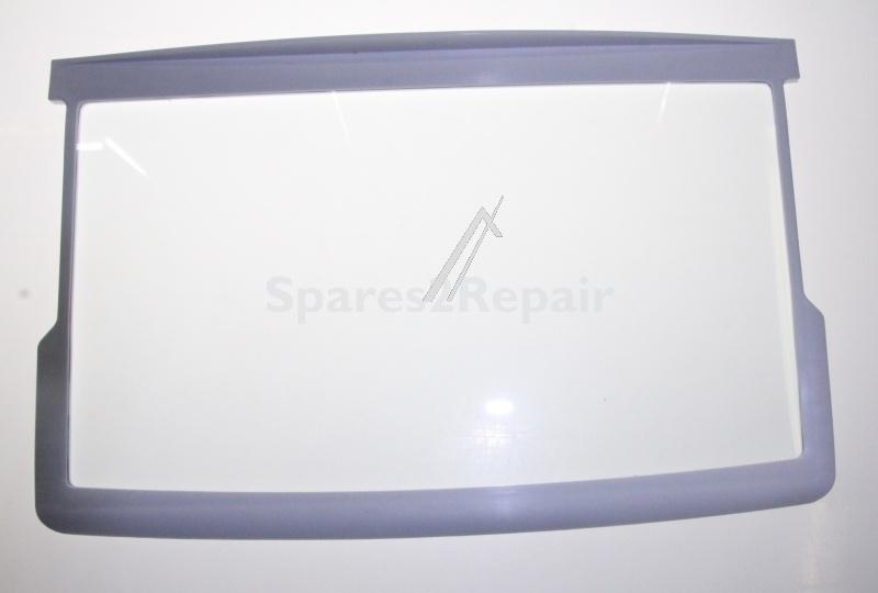 Glass Panel - 42033168 Fridge Glass Plate (with White Frame) 360 Sw [Vestel]