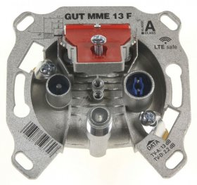 Astro Aerial Outlet Sockets - Gut Mme 13 F Bk-modem-durchgangsdose, 5 - 1218 Mhz, Tv- & Modem-anschluss