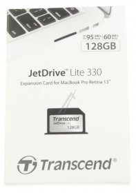 Transcend Memorycard - 128gb Ts128gjdl330 Transcend Jetdrive 128gb Lite 330 Macbook Pro Retina