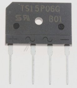 Taiwan Semiconductor Bridge Rectifier - Single Phase 15.0 Amps. Glass Passivated Bridge Rectifiers