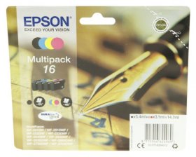 Epson Cartridge - 16 C13t16264012 Cartridge Multipack Cmyk 14 7ml