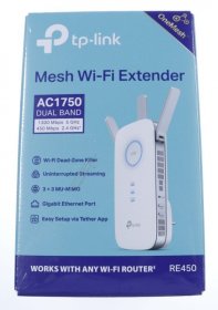 Tp Link Repeater Wireless-lan - Ac1750 Wlan Dualband - Repeater, 1750mbit