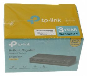 Tp Link Network Switches Till 8 Ports - Litewave Gigabit Ethernet Switch, 8 Port, Desktop