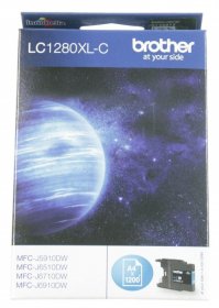 Brother Cartridge - Lc1280xlc Ink Cartridge Cyan