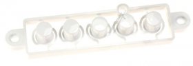 Smeg Switch Set - 766411749 Push Button Set 5 White