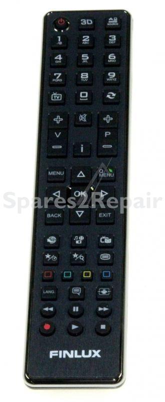 Vestel Ir-remote Control - R-c 4937 R-c 4937 Adaptable For Finlux (gray-s)(black-p