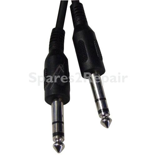 Jack Plug/jack Plug - 6,35mm Kli-st.stereo-6,35mm Kli.st.stereo 2,5m