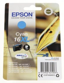 Epson Cartridge - 16xl C13t16324012 Cartridge Cyan 6 5ml