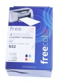 Freecolor Cartridge - Hp053ae-ink4-frc K10306f7 Ink Cartridge Multipack Cmyk For Hp 932xl-933xl