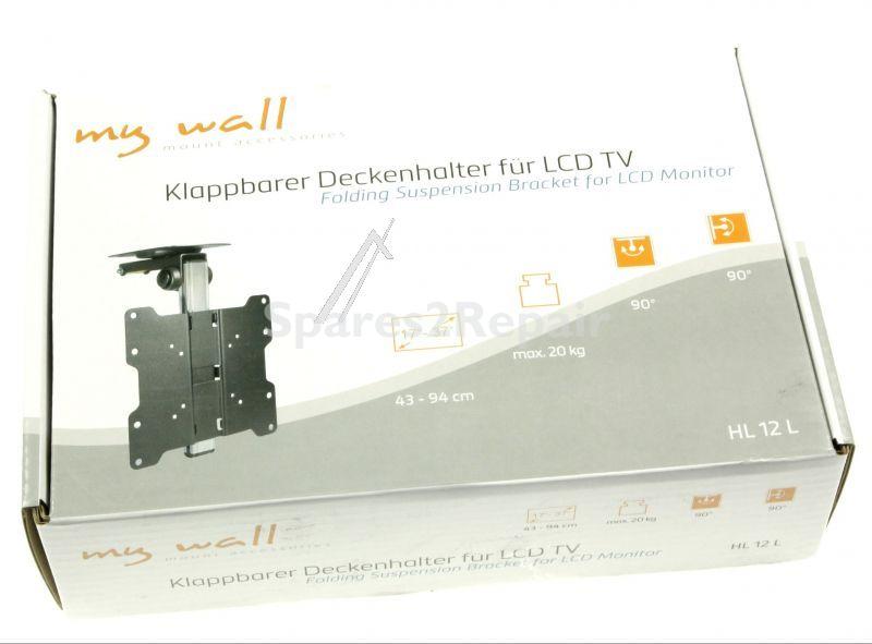 Mywall Tv Ceiling Support - Motorisierter & Klappbarer Deckenhalter FÜr Lcd Tv Ür BildschirmgrÖssen 32“ - 70 “ (81 -178 Cm)