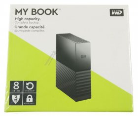 Western Digital Usb 3,5" Hard Discs - My Book 8tb -usb3.0 Hdd, Bk