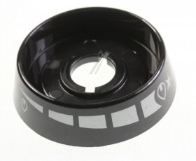 Control Knobs - C00301792 482000089549 Knob Disc - Black Fuoco Gaz [Whirlpool Indesit]