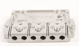 Televes 6 Way Splitter Sat/terr/wb - RÉpart. 5...2400mhz Easyf 5d 10-9,5db