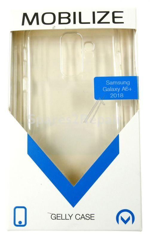 Mobilize Leather Bag Gsm - 24330 Mobilize Gelly Case Samsung Galaxy A6+ 2018 Clear